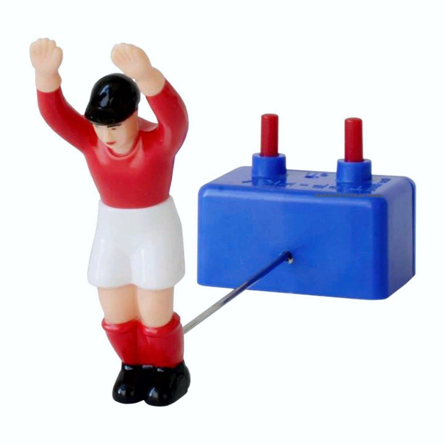 TIPP-KICK Goalkeeper “Toni” in Red and White for TIPP-KICK Soccer Games