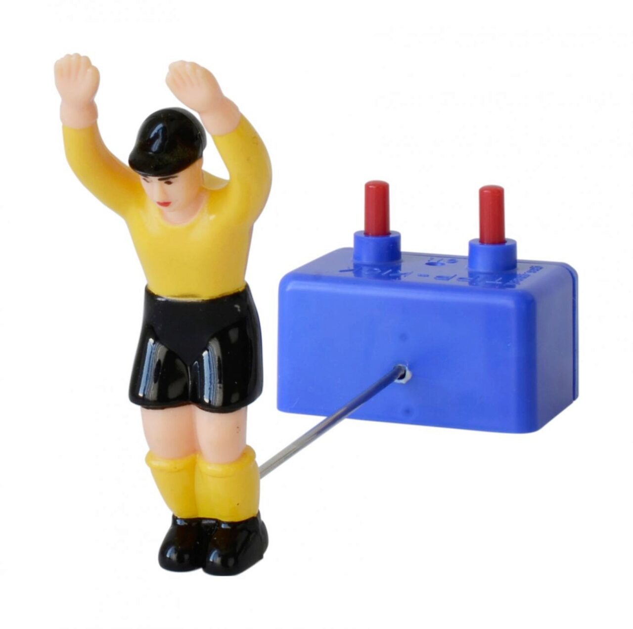 TIPP-KICK Goalkeeper “Toni” in Yellow and Black for TIPP-KICK Soccer Games
