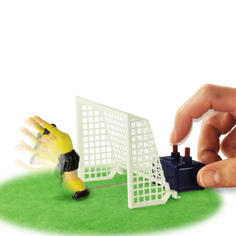 TIPP-KICK Goalkeeper “Toni” in Yellow and Black for TIPP-KICK Soccer Games