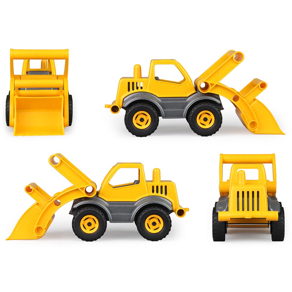 LENA Toy Earth Mover Eco-Actives Plastic-Wood Compound 29 x 19 x 33 cm