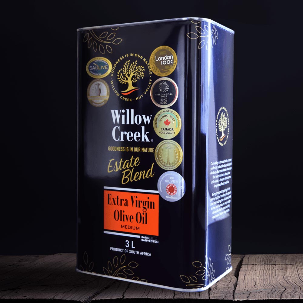 Willow Creek Estate Blend Extra Virgin Olive Oil - 3L Tin