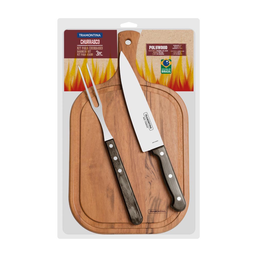 Tramontina Braai Carving Set - 3 Piece