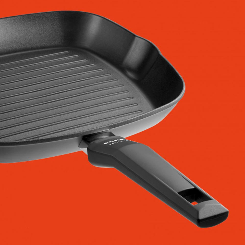 ROHE Germany Grill Pan with Non-Stick Hi-Tech Coating "Henry" 28 x 28cm