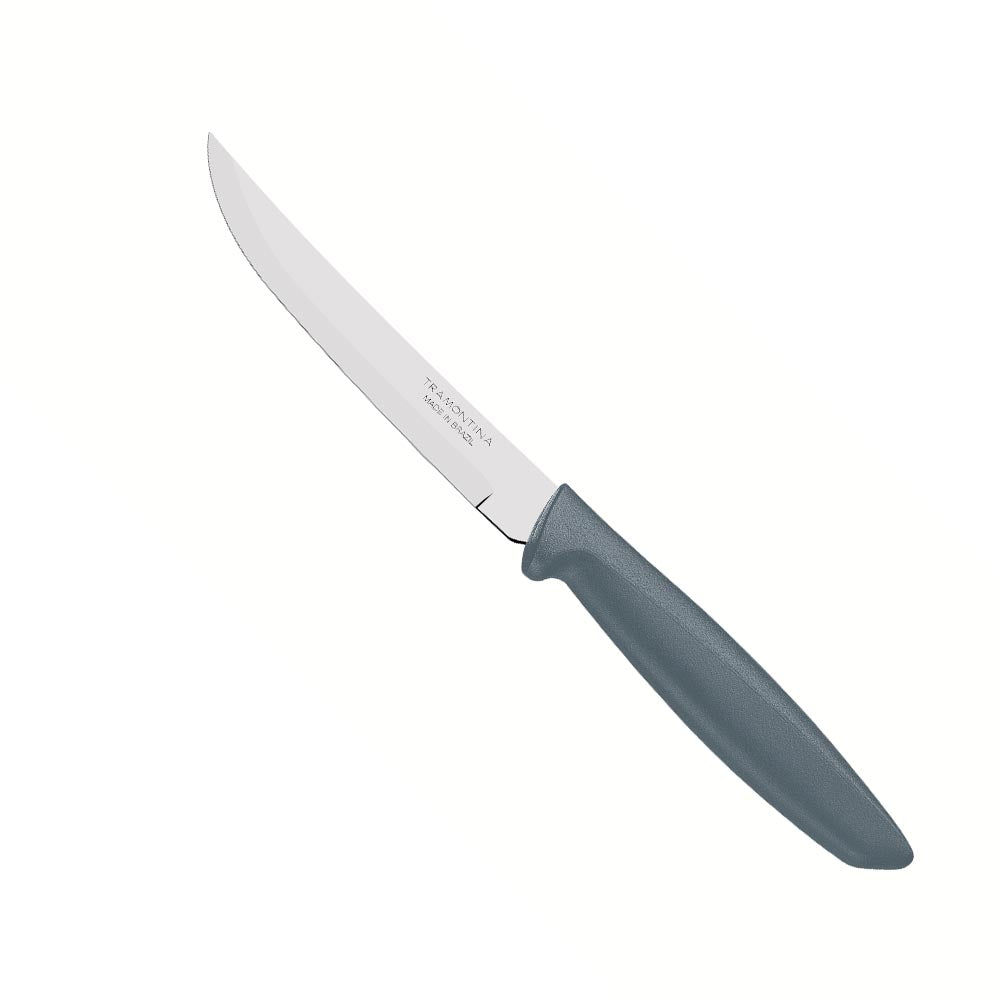 Tramontina Plenus Stainless Steel Utility/Fruit Knife Polpropylene Handle - Grey