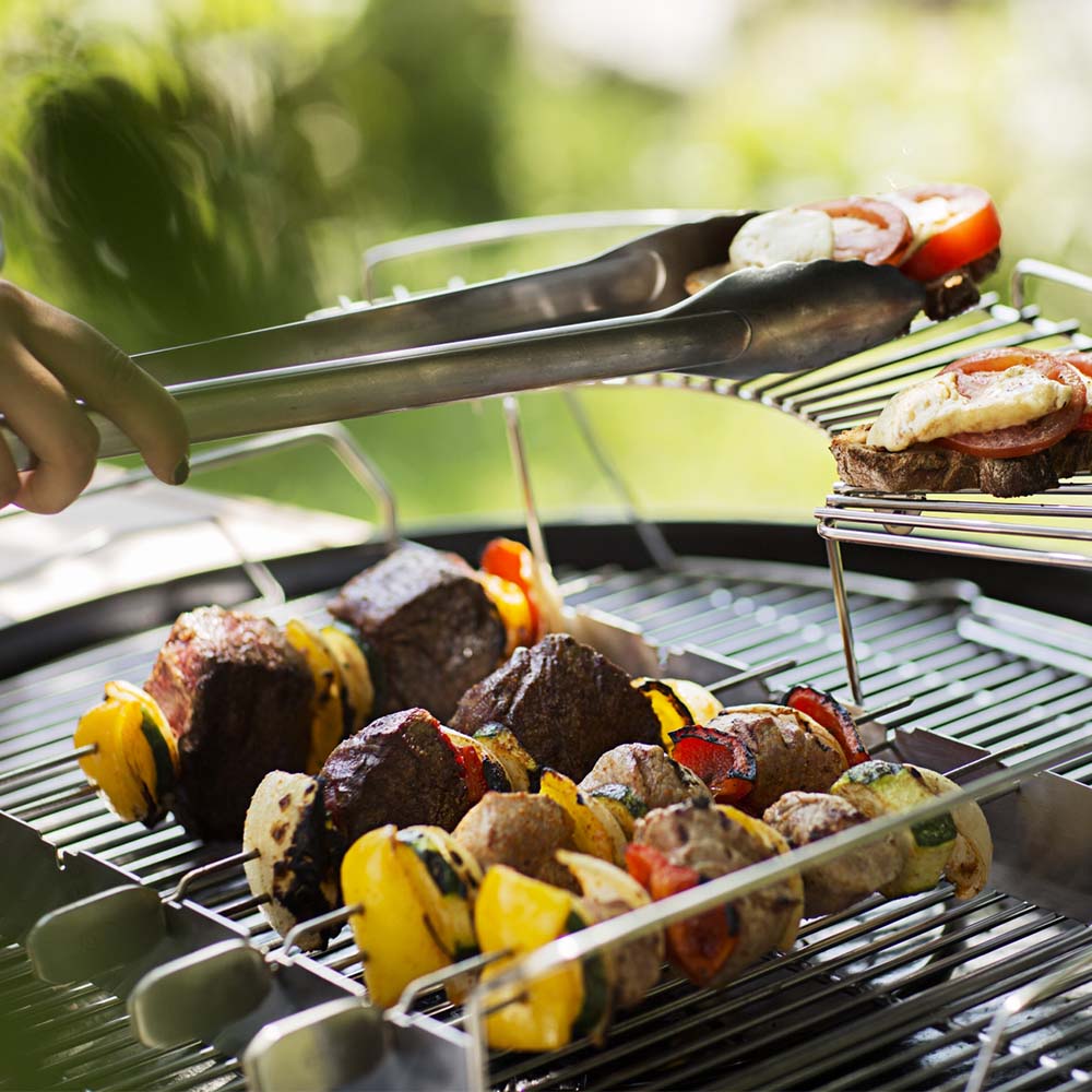 Rösle Grilling Rack With 6 Grill Skewers