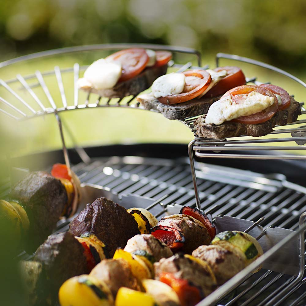 Rösle Grilling Rack With 6 Grill Skewers