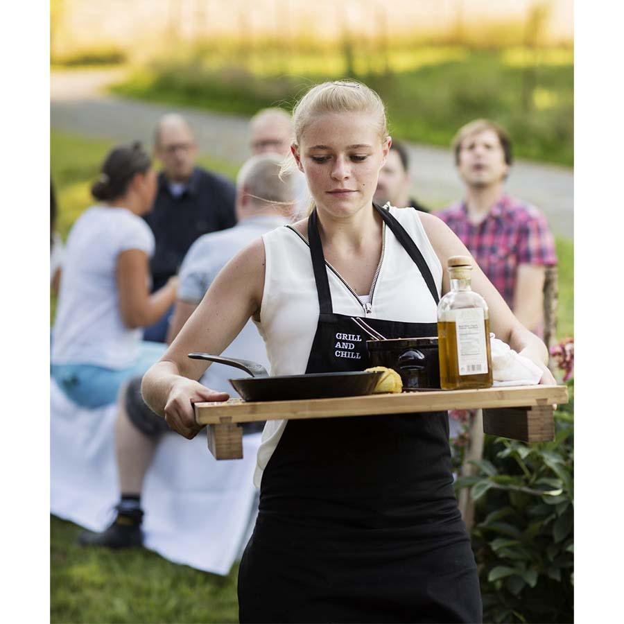 Roesle Enamelled Grill Pan 24 cm