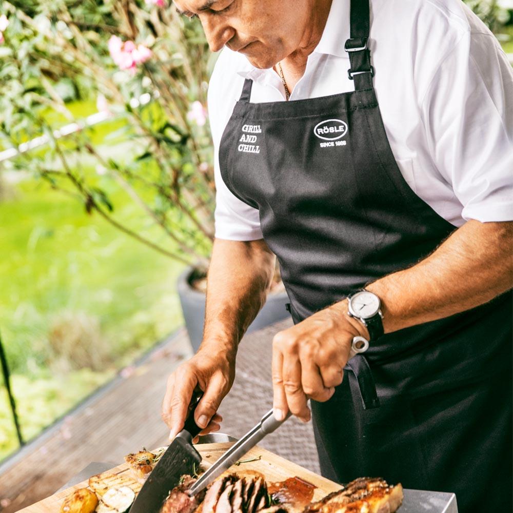Rösle Braai Apron "Grill and Chill"