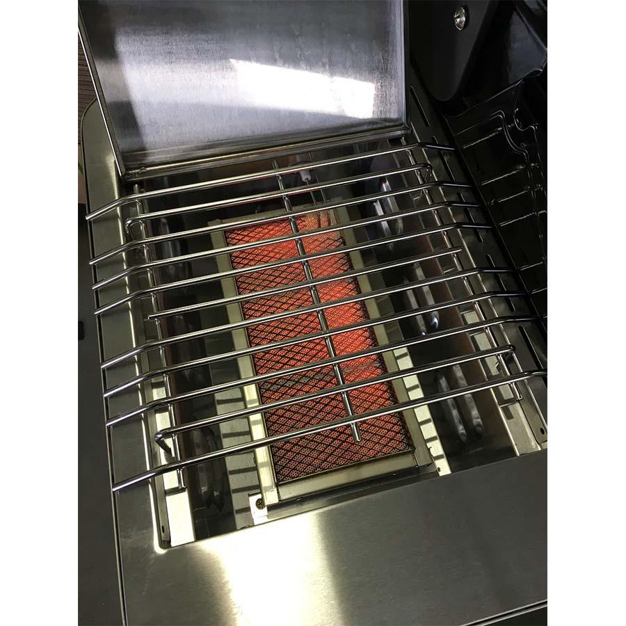 Roesle Gas Braai BBQ-Station Videro G4-S Black 30mbar