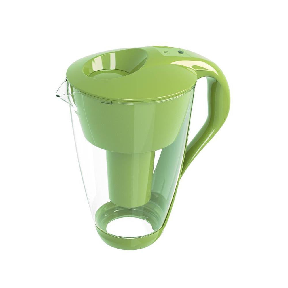 Demo - PearlCo Glass Water Filter Jug - Green