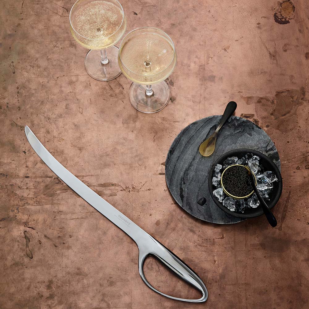 Vagnbys Champagne Sabre - Stainless Steel Mirror Finish