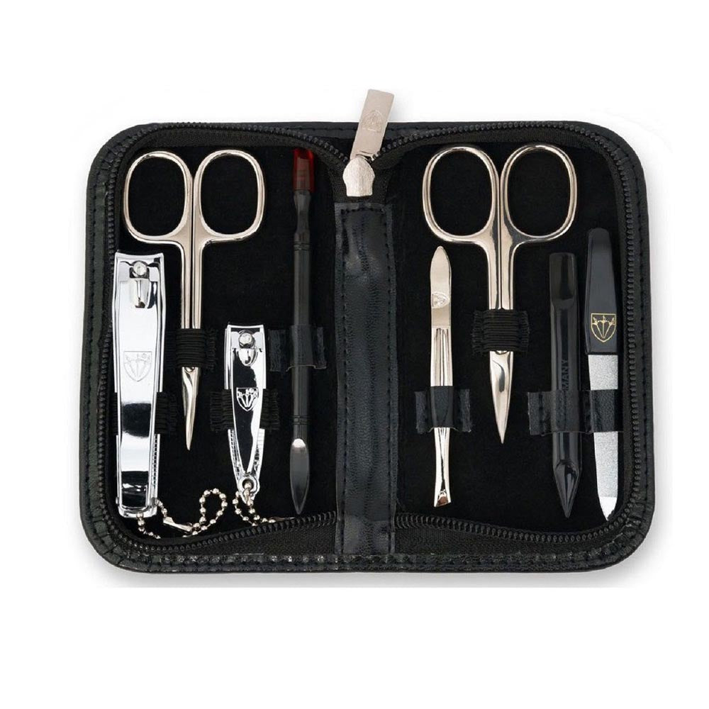 Kellermann 3 Swords Manicure Set 5213 MC N Black - 8 Piece