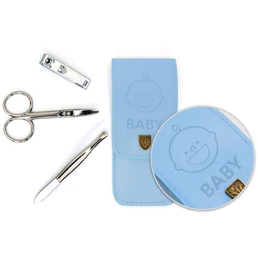 Kellermann Baby Manicure Set Blue Artificial Leather