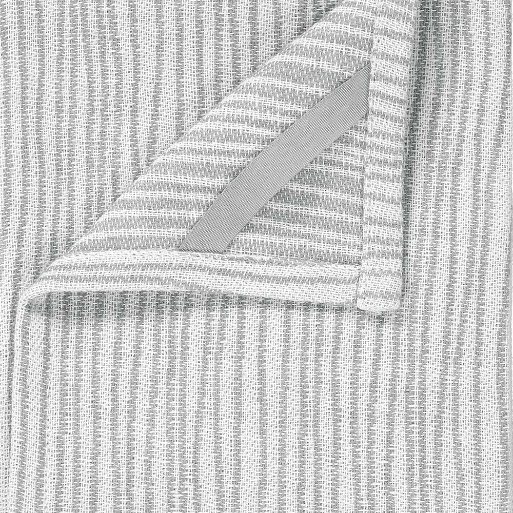 Blomus BELT Set of 2 Tea Towels - Lily White/Elephant Skin