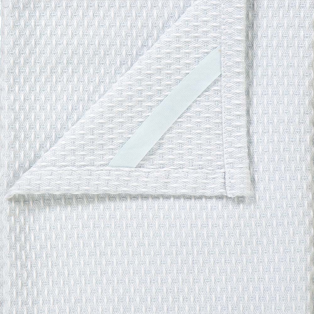 Blomus RIDGE Set of 2 Premium Quality Tea Towels - Lily White/Microchip
