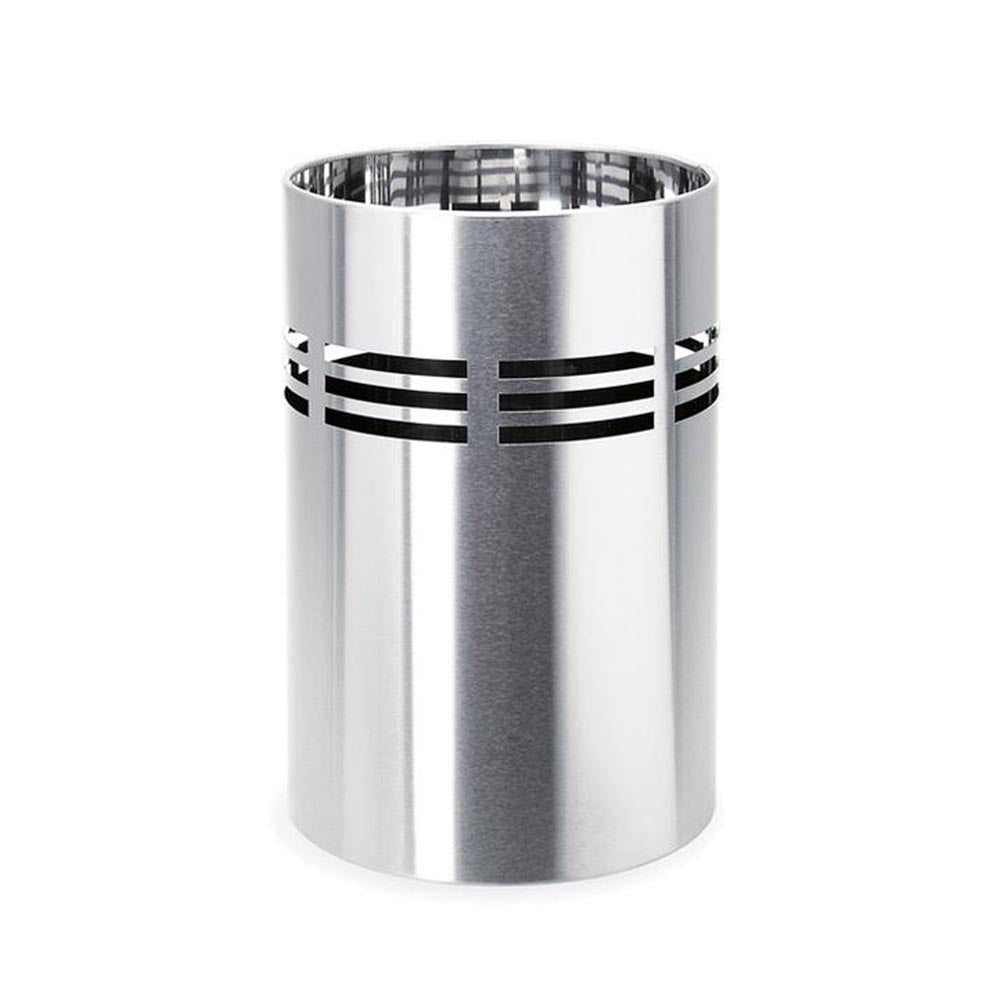 Blomus SLICE Wastepaper Bin Stainless-Steel Matte - 250 mm