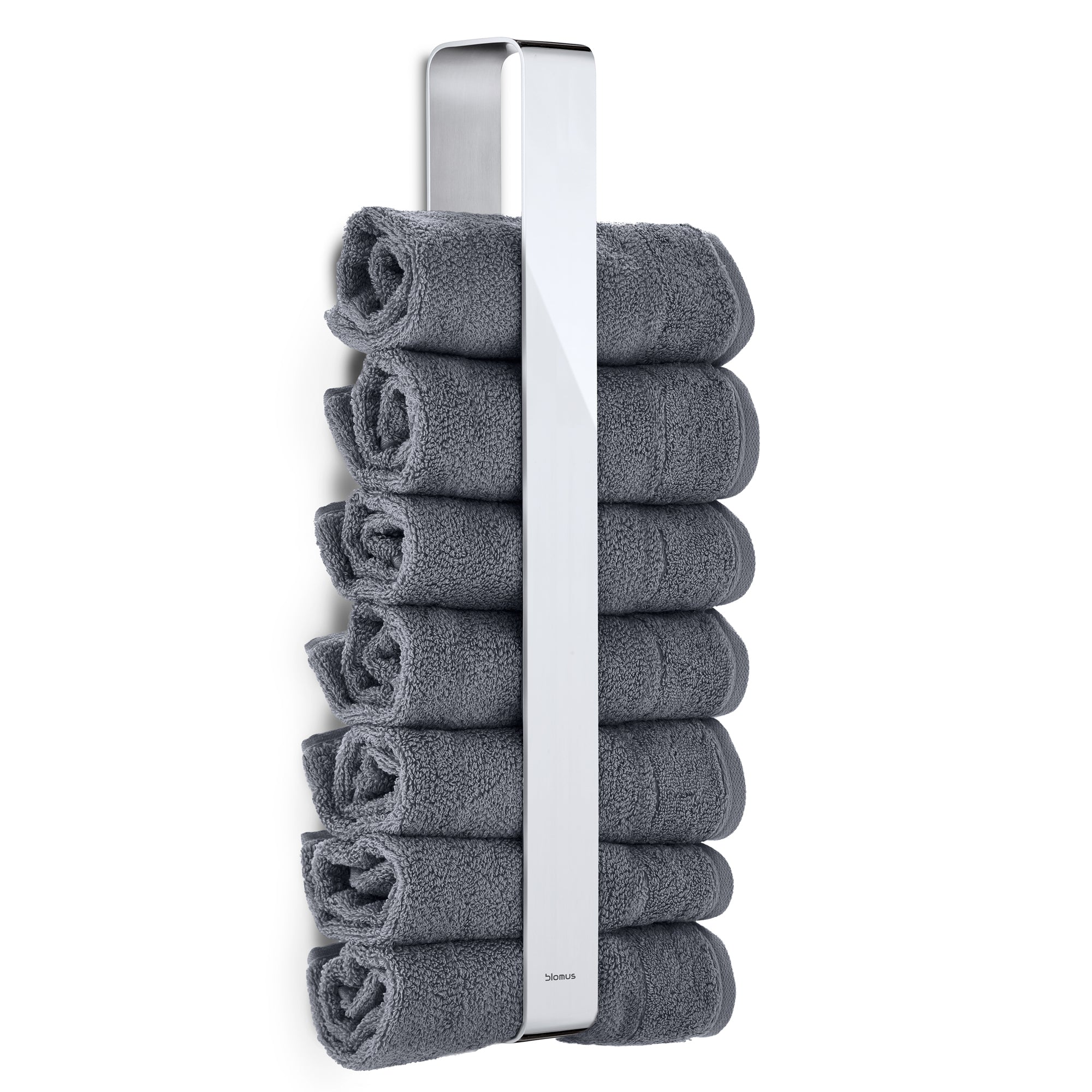 Blomus NEXIO Guest Towel Holder | Polished Stainless Steel, Space-Saving Design