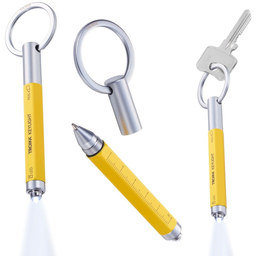 TROIKA Ink Refill: Mini 4cm Refill for TROIKA Micro Ballpoint Keyring Pens: Set of 10