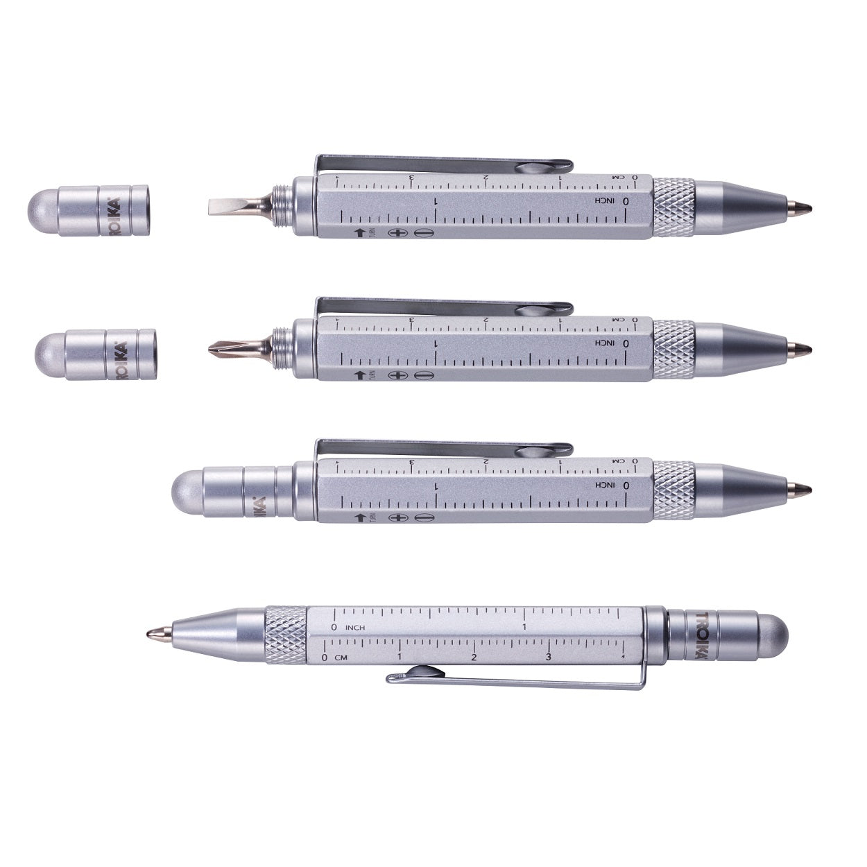 TROIKA Ink Refill: Mini 4cm Refill for TROIKA Micro Ballpoint Keyring Pens: Set of 10