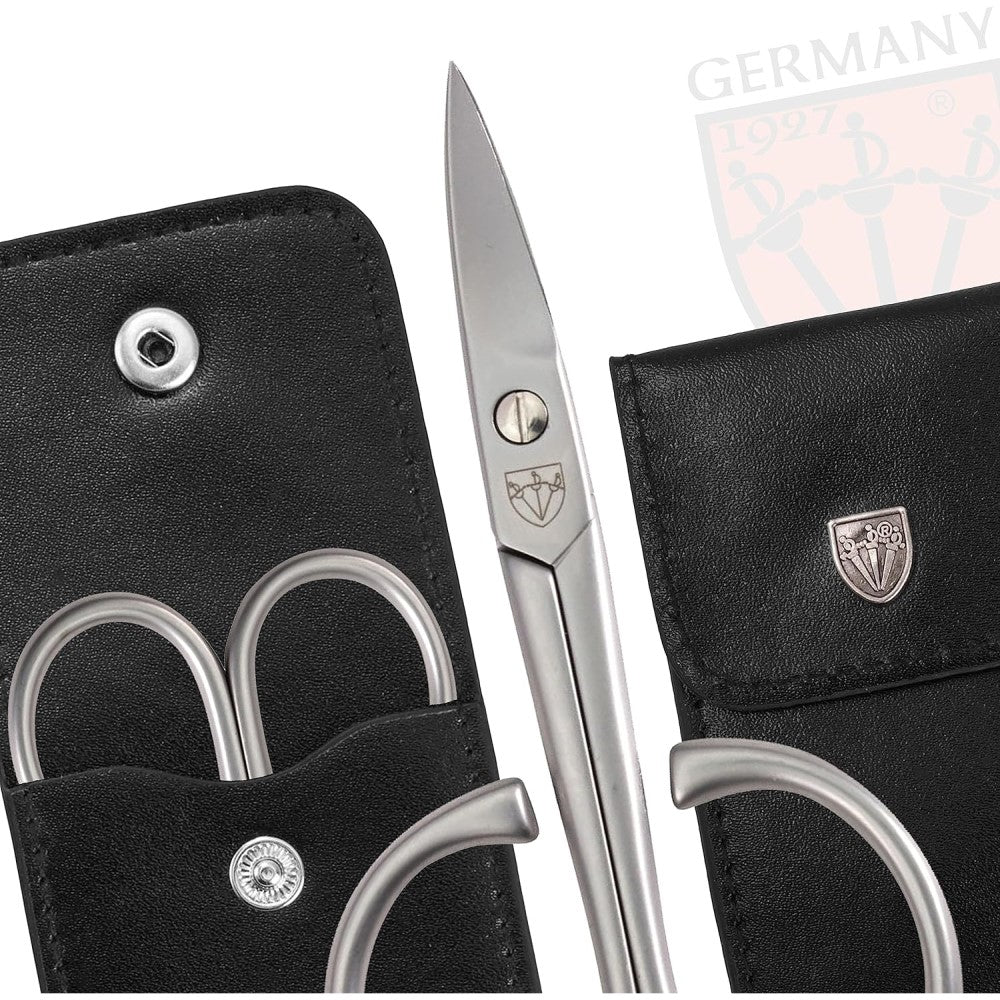 Kellermann 3 Swords Nail & Cuticle Scissors 2-in-1: INOX Stainless Steel AE 1930