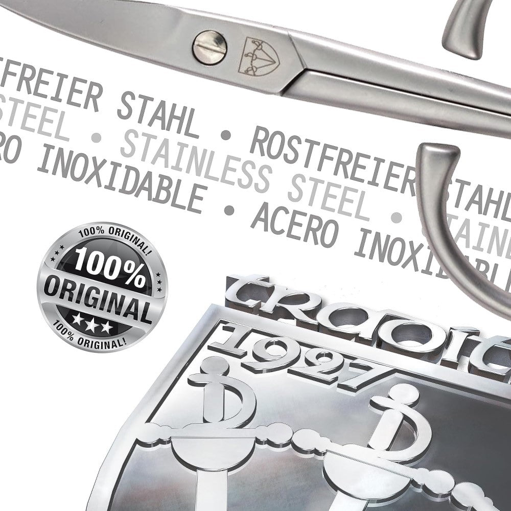 Kellermann 3 Swords Nail & Cuticle Scissors 2-in-1: INOX Stainless Steel AE 1930