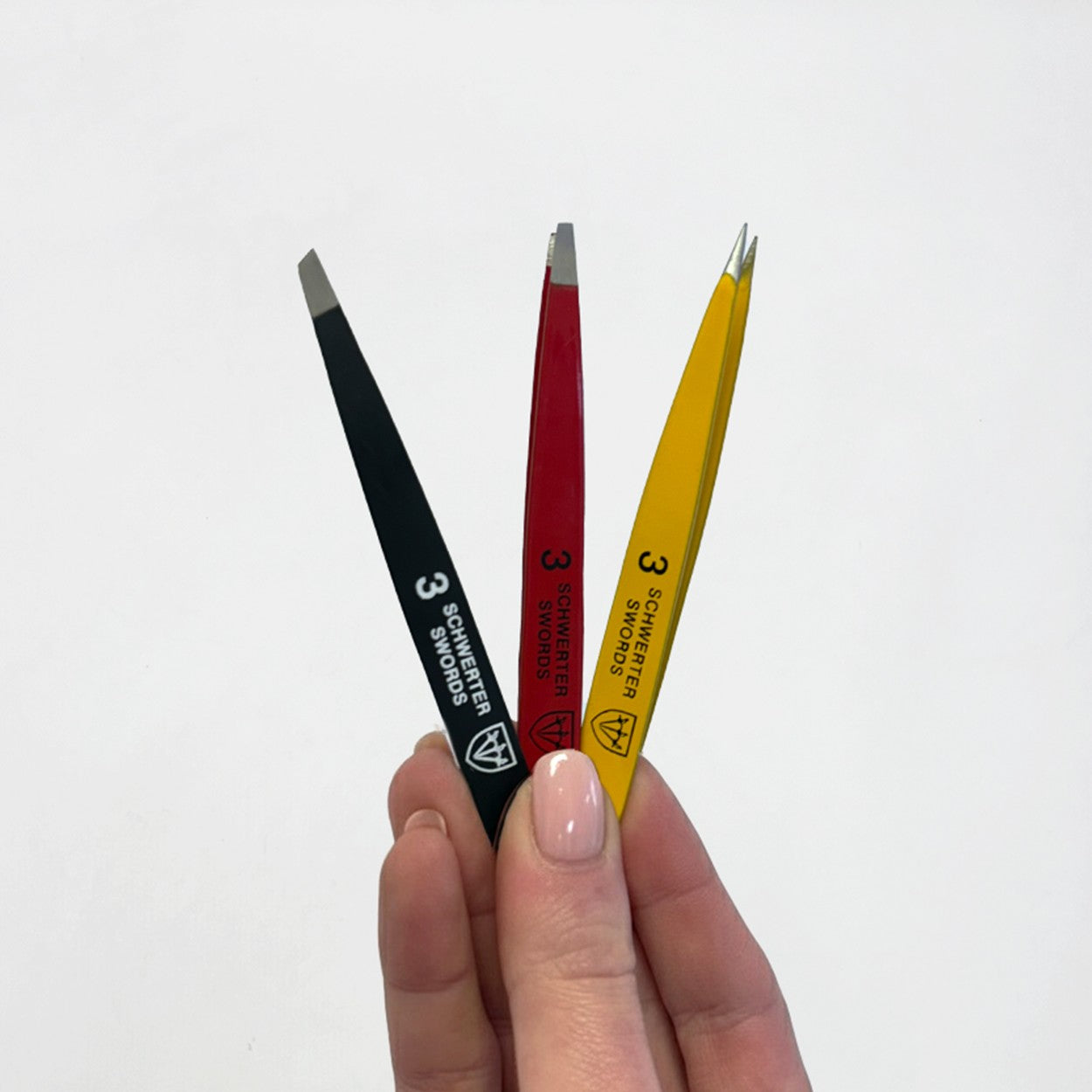 Kellermann 3 Swords High Quality Precision Tweezer Set AE 3432 - 3 Pieces