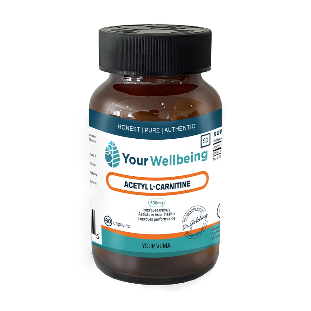 Your Wellbeing Acetyl L-Carnitine - Energy, Brain Health & Performance