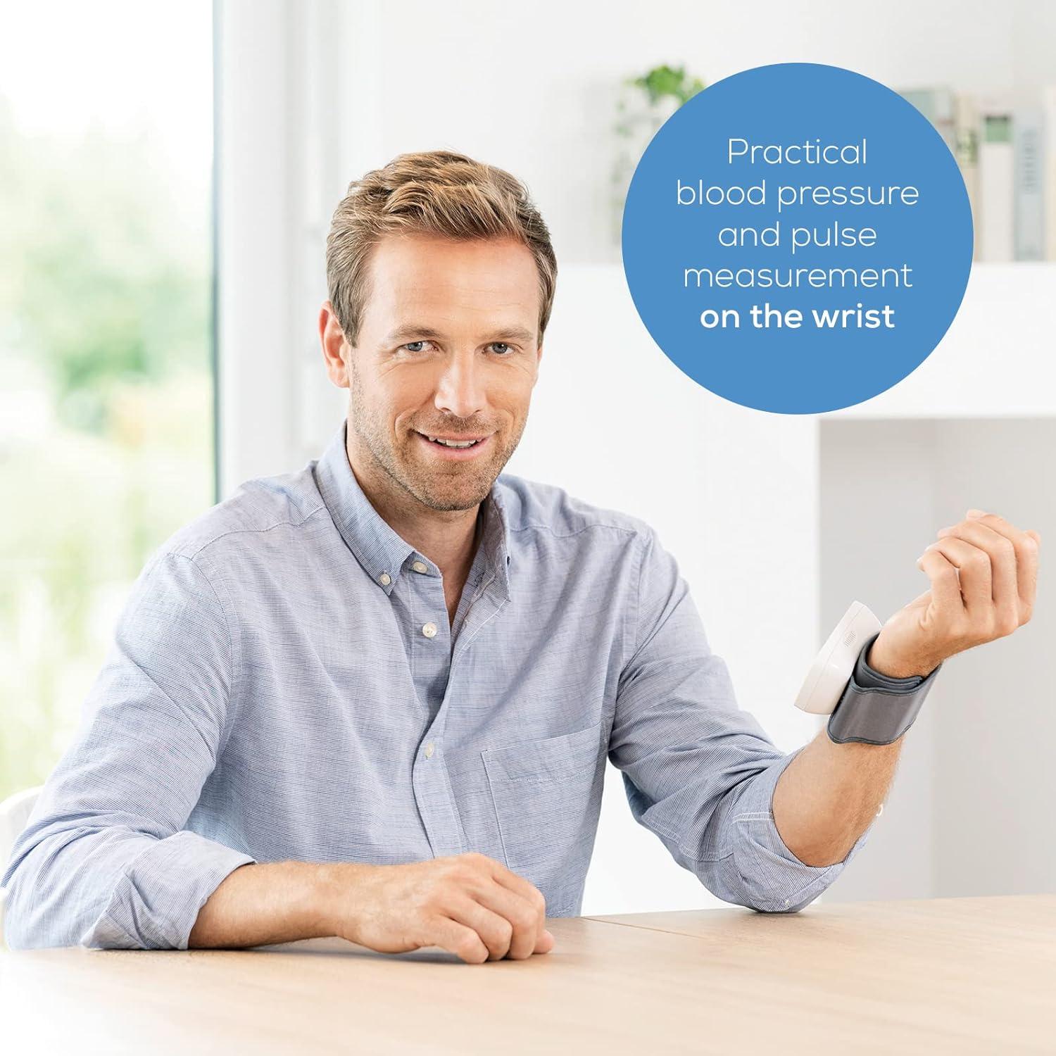 Beurer Germany BC 21 Speaking Wrist Blood Pressure Monitor with Arrhythmia Detection