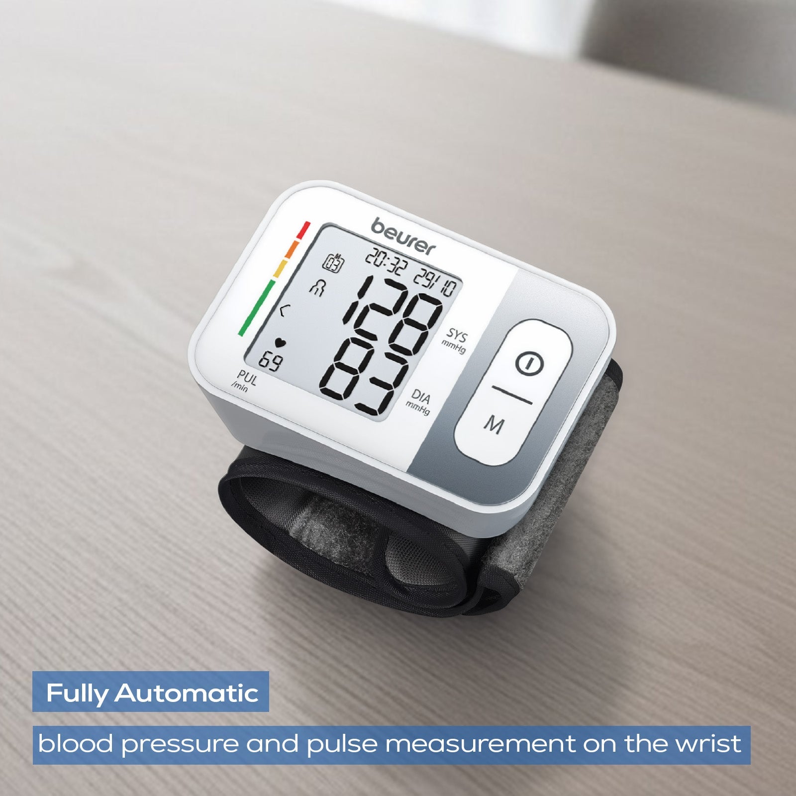 Beurer Germany Wrist Blood Pressure Monitor BC 28 Risk & Arrhythmia Alert