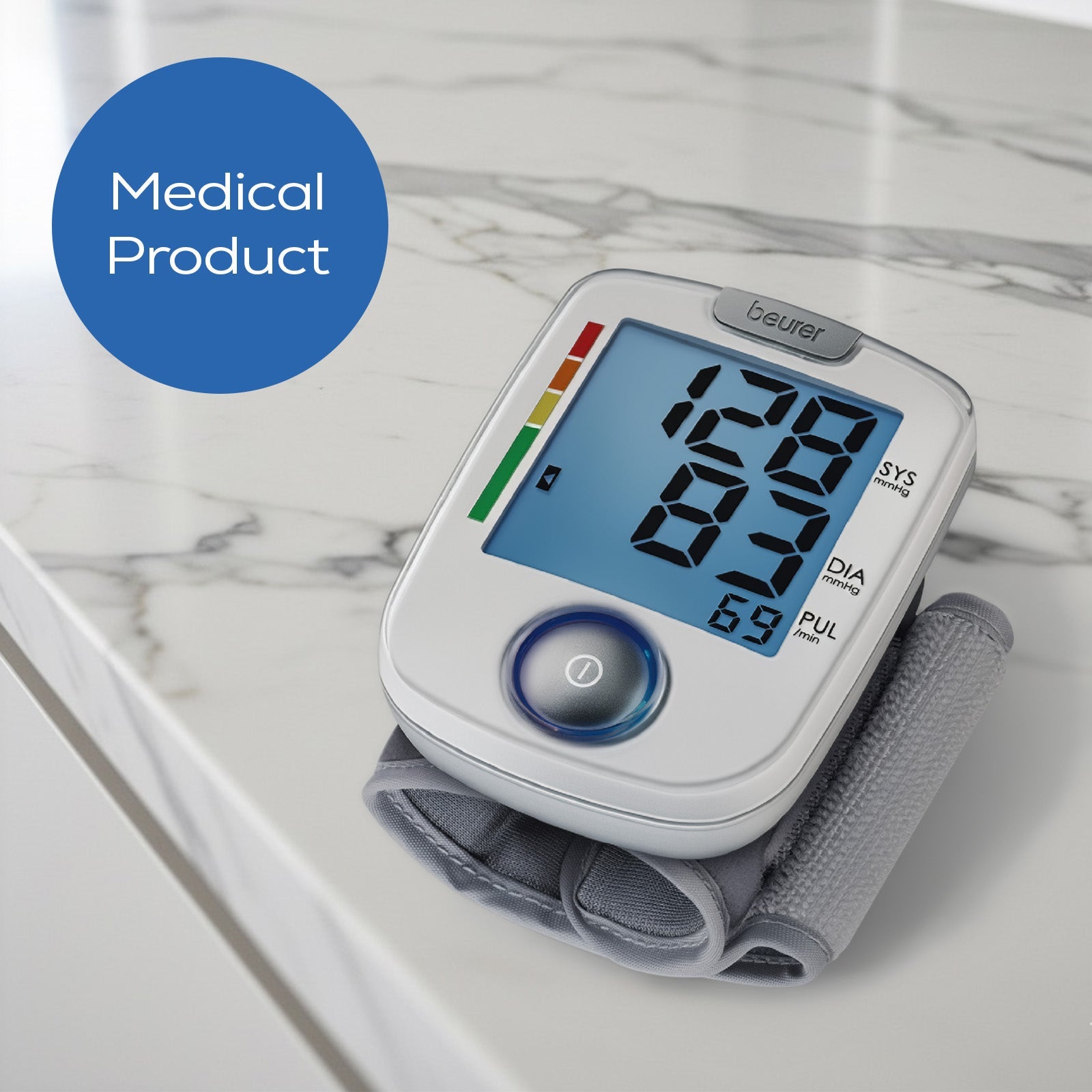 Beurer Germany BC 44 Wrist Blood Pressure Monitor Risk & Arrhythmia Alerts