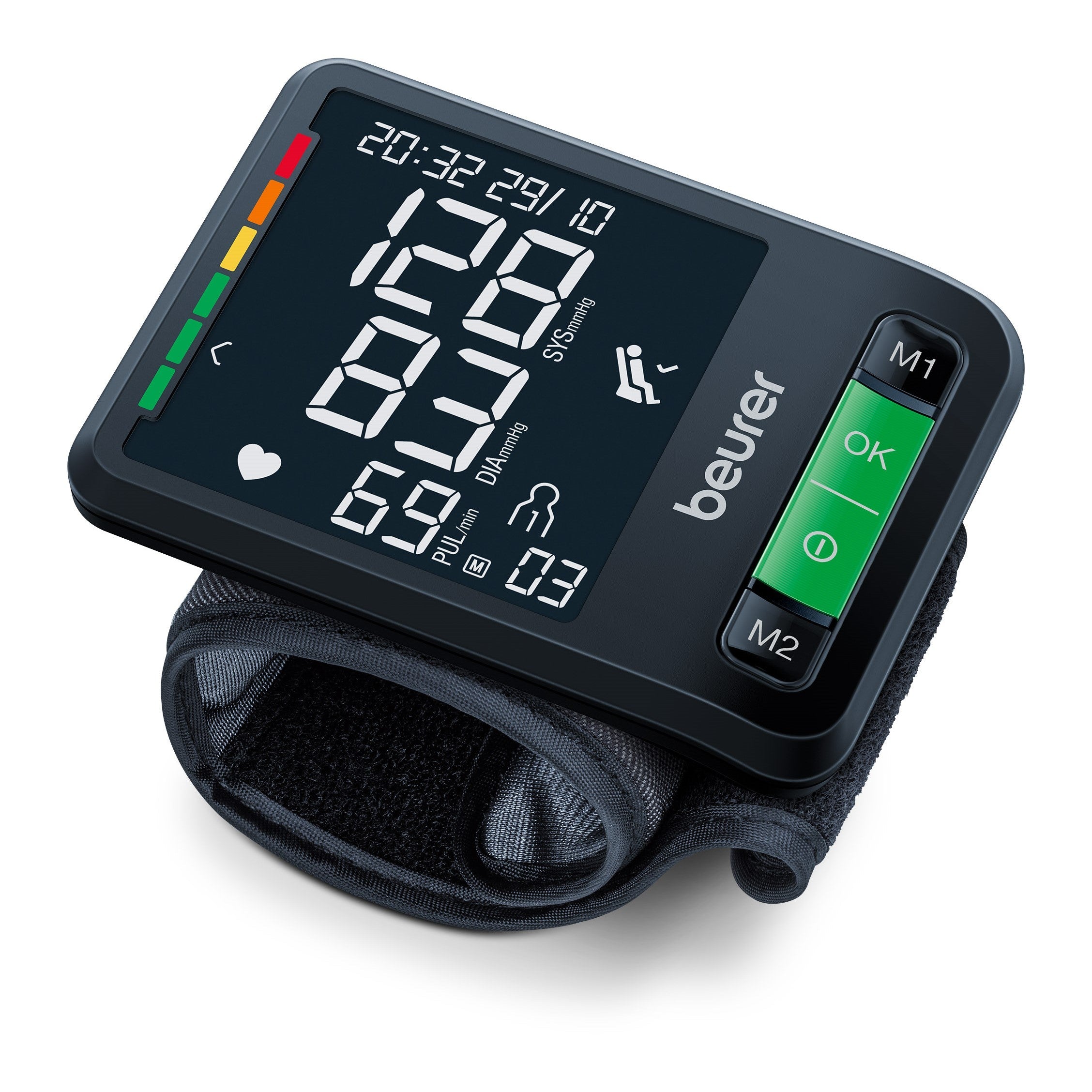 Beurer Wrist Blood Pressure Monitor BC 87 Bluetooth & Arrhythmia Detection