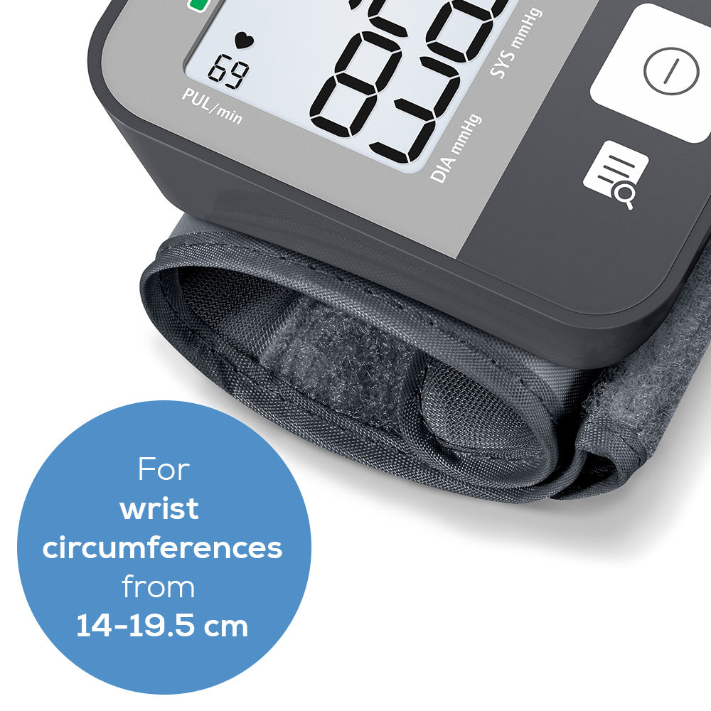 Beurer BC 27 Wrist Blood Pressure Monitor with Risk & Arrhythmia Detection