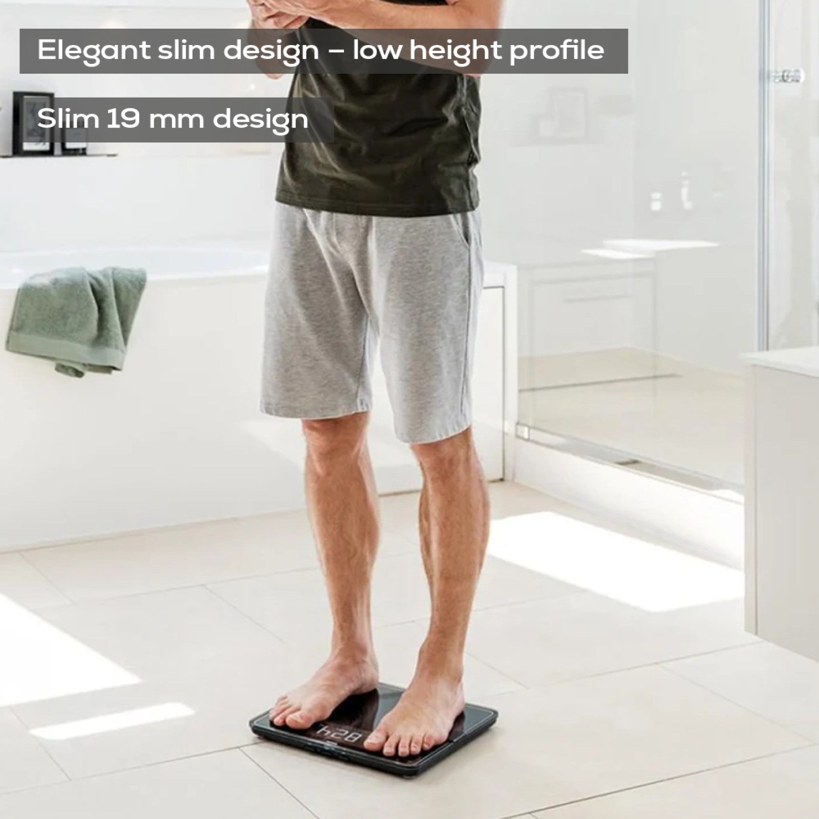 Beurer Germany Diagnostic Scale | Body Fat Bathroom Scale, BMI, Muscle BF 180