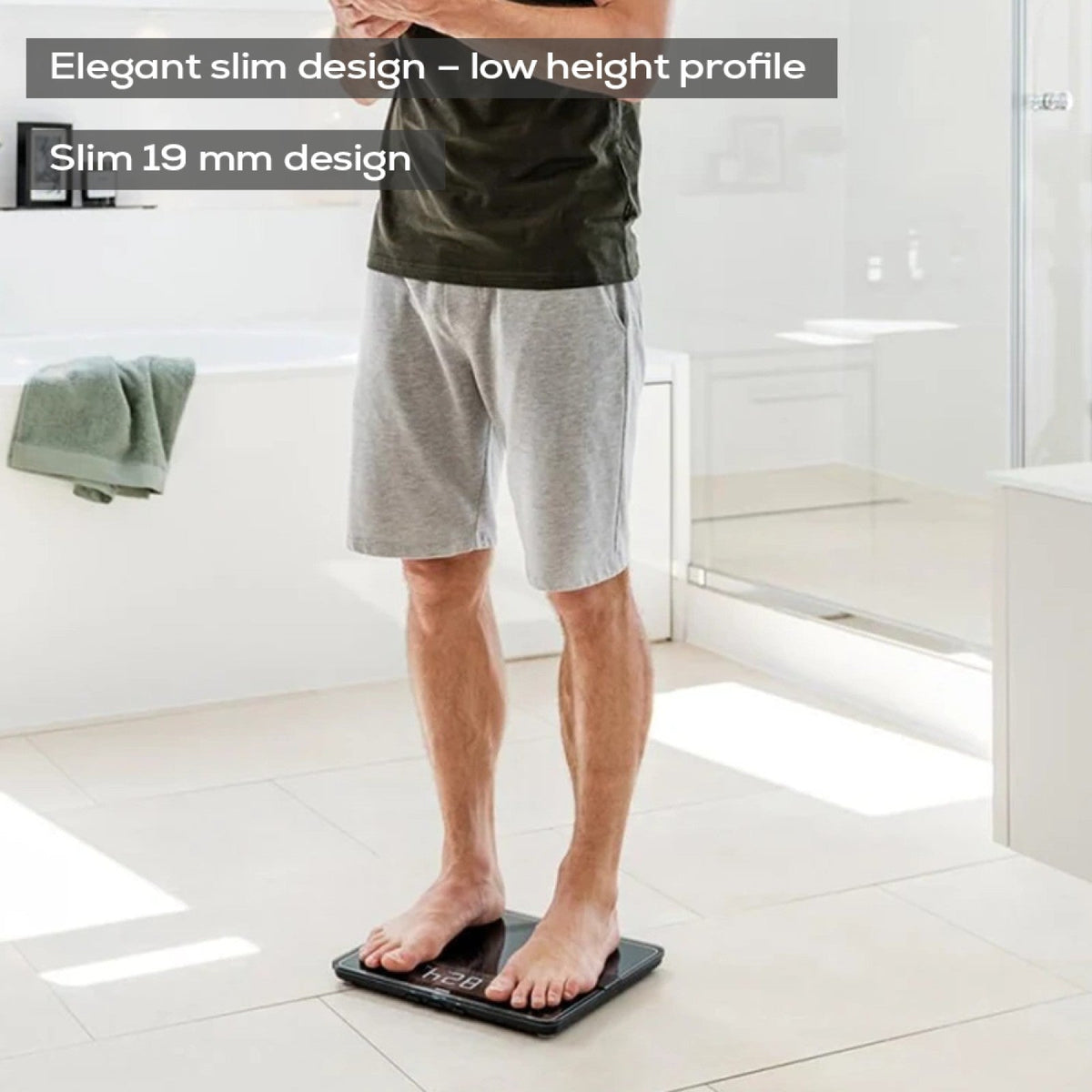 Beurer Germany Diagnostic Scale | Body Fat Bathroom Scale, BMI, Muscle BF 180