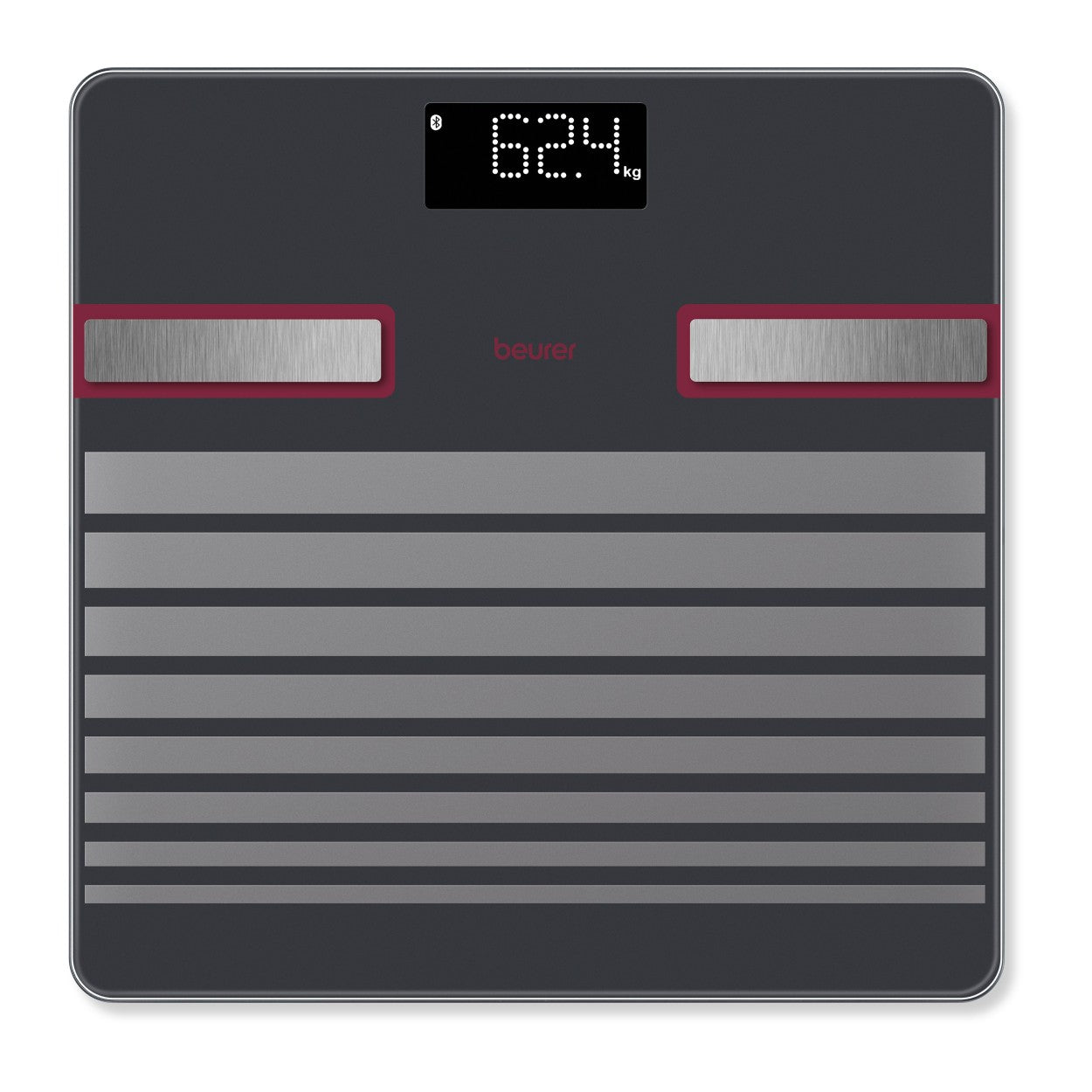 Beurer BF 451 LE25 Diagnostic Bathroom Scale | Bluetooth & App | Weight, BMI, Body Fat, Water, Muscle, Bone & More