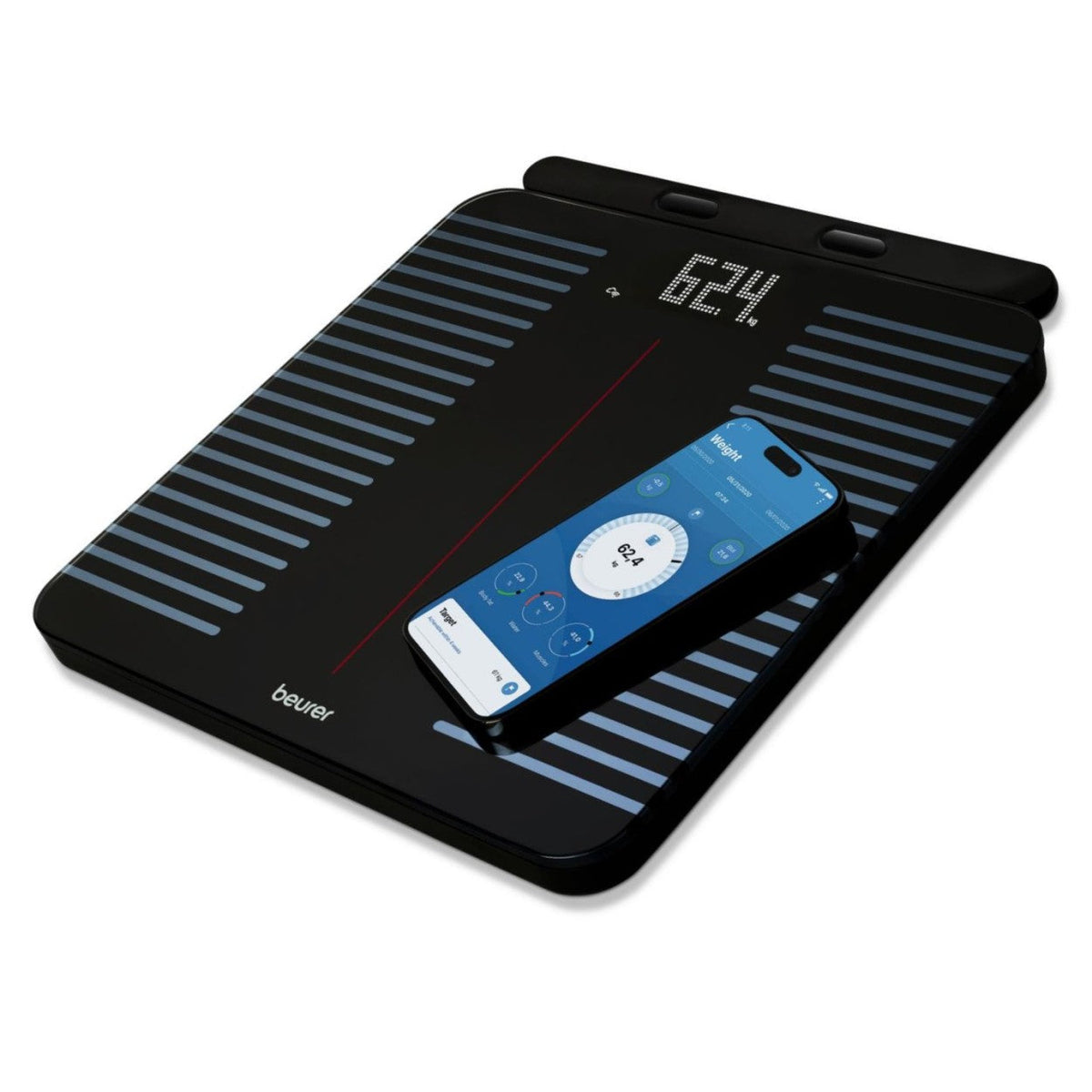 Beurer Germany WIFI Diagnostic Bathroom Scale with Full-Body Analysis on 25 Metrics | BF 990