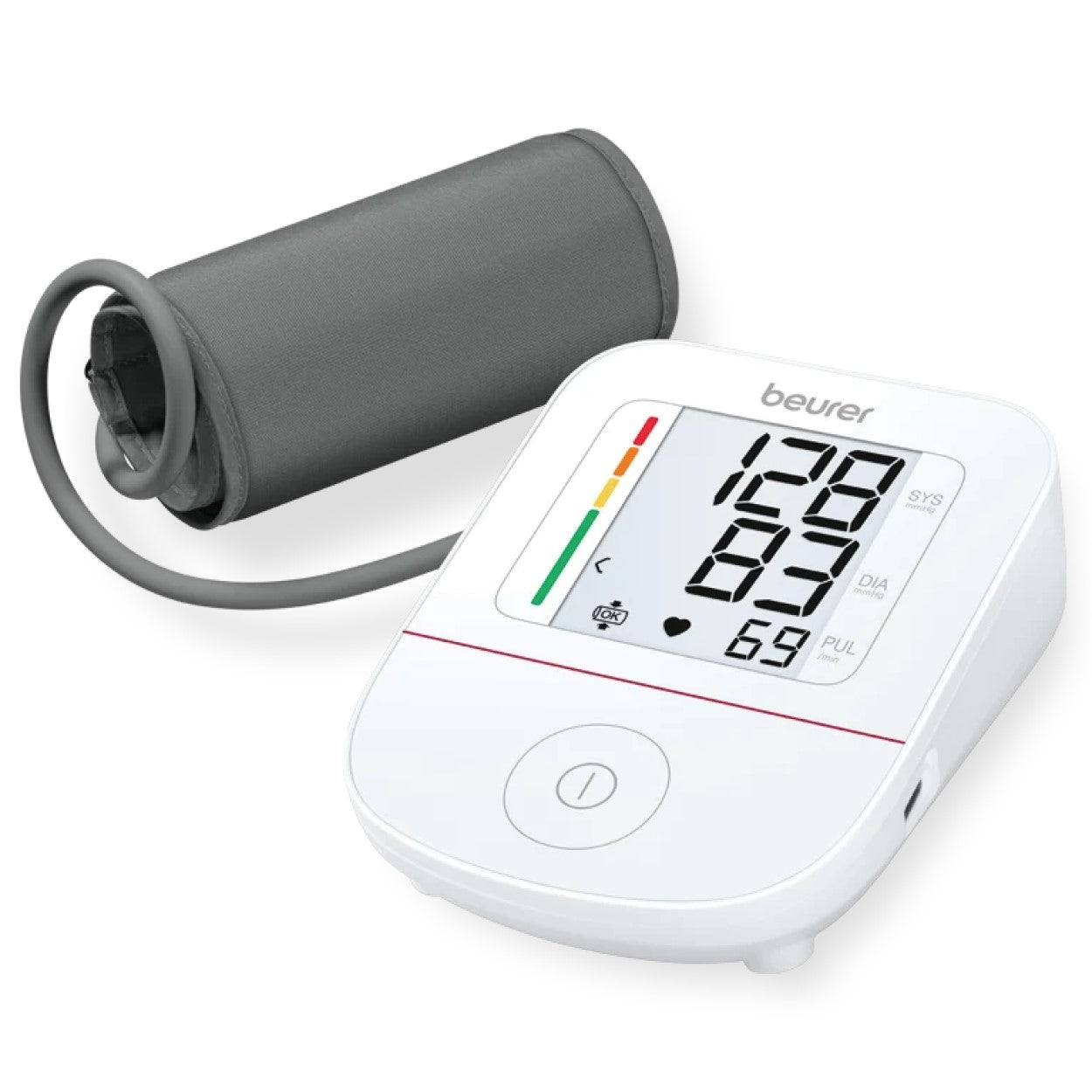 Beurer Germany Blood Pressure Monitor | Upper Arm Cuff 22-42cm | Arrhythmia Detection & Large Display | Reliable Home BP Tracking for Adults | BM 23