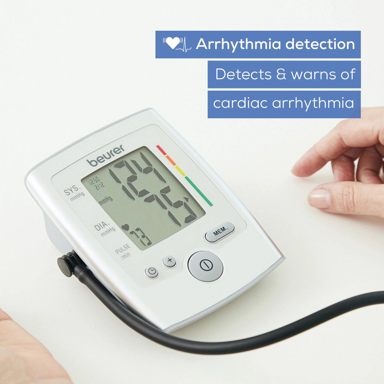 Beurer BM 35 Upper Arm Blood Pressure Monitor with Arrhythmia Detection