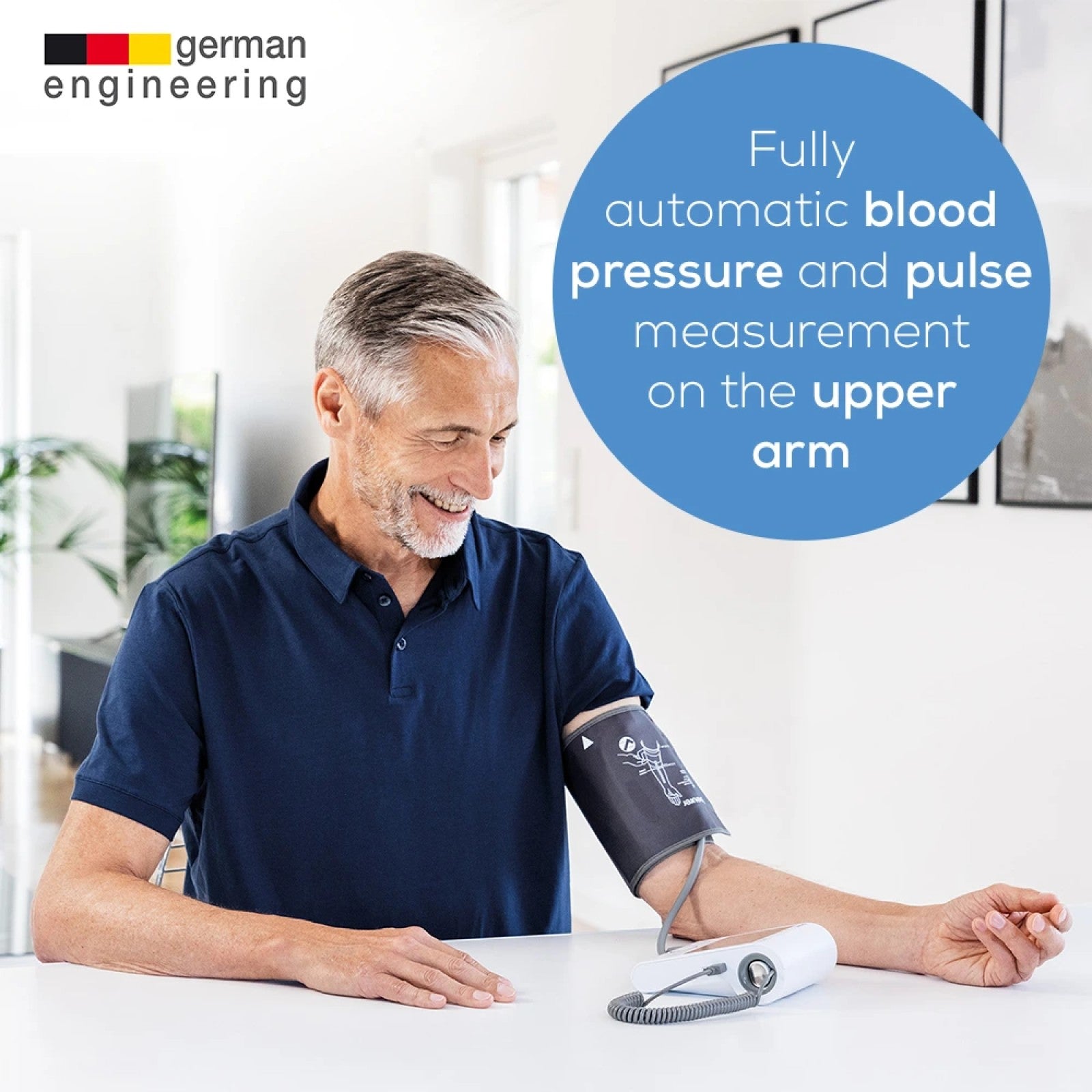 Beurer BM 96 Cardio Blood Pressure Monitor with ECG Function | AFib, Arrhythmia & Risk Alerts | Bluetooth & App