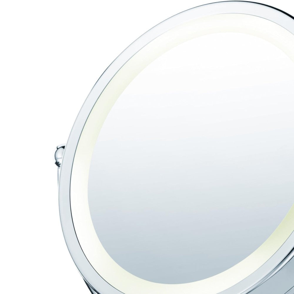 Beurer Cosmetics Mirror: Illuminated 2-in-1 Mounted & Standing Mirror BS 59