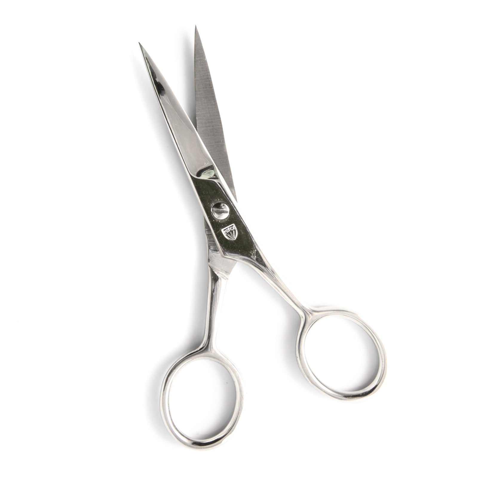 Kellermann 3 Swords Beard Scissors | 4.5" | Handmade in Germany | Hardened Steel | Nickel-Plated | BS 1405 N