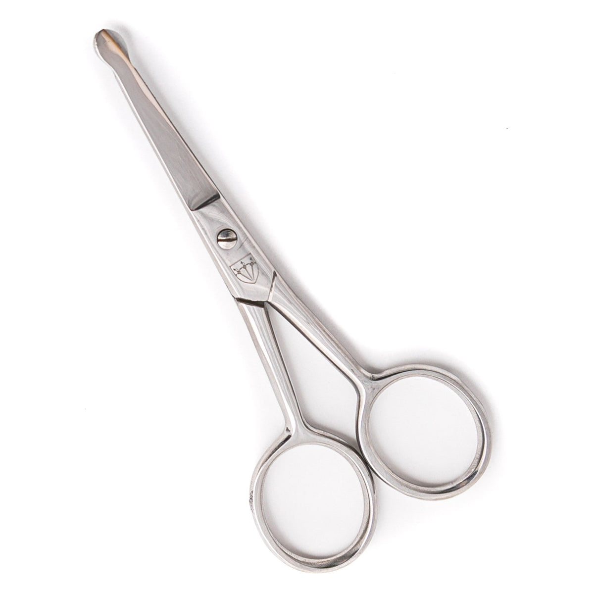 Kellermann 3 Swords Nostril Scissors | Nickel-Plated Steel Nose Hair Scissors Handmade in Germany | BS 1633 N
