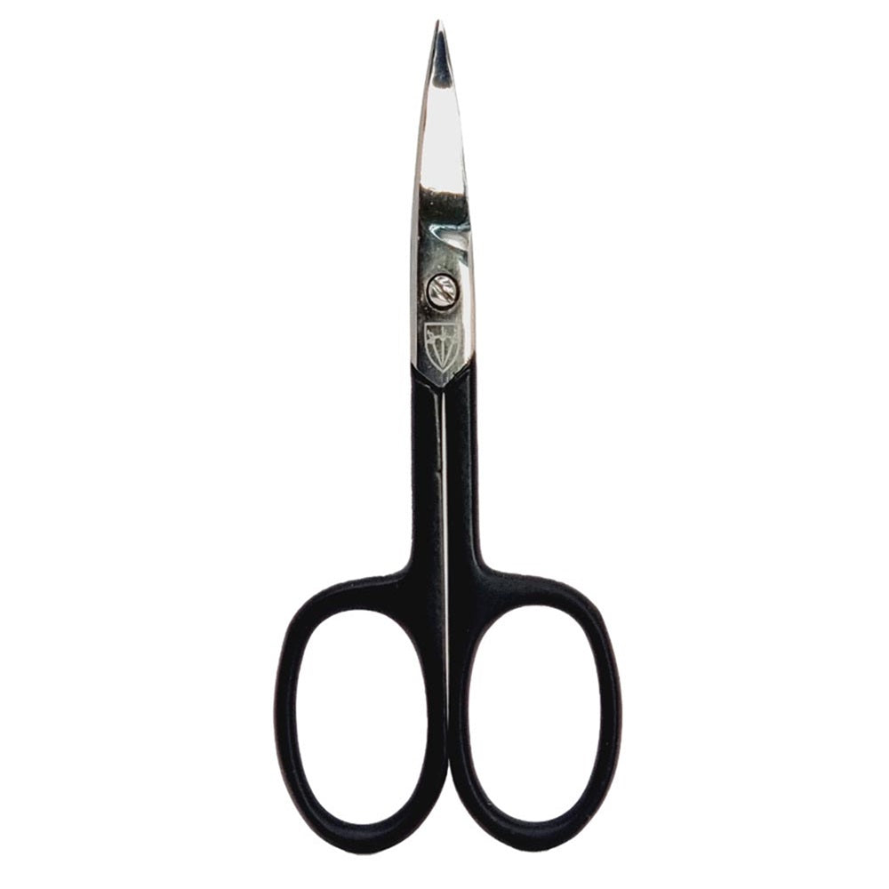 Kellermann 3 Swords Germany: Nail Scissors with Black Handles BS 1806 MC N