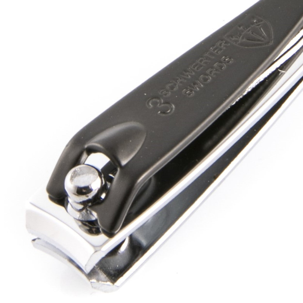 Kellermann 3 Swords Nail Clippers: Steel with Black Lacquer Finish BS 8125 SZ