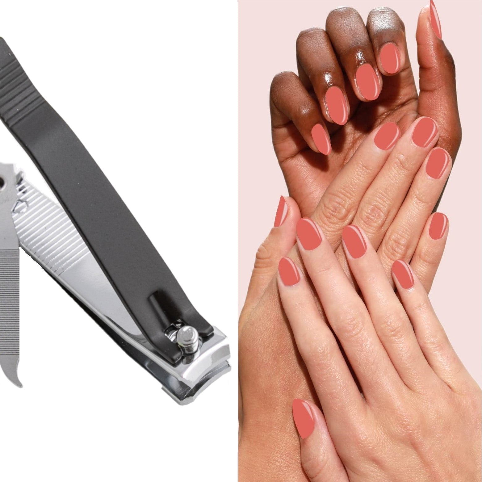 Kellermann 3 Swords Nail Clippers | Large | Nickel Plated | Black Finish