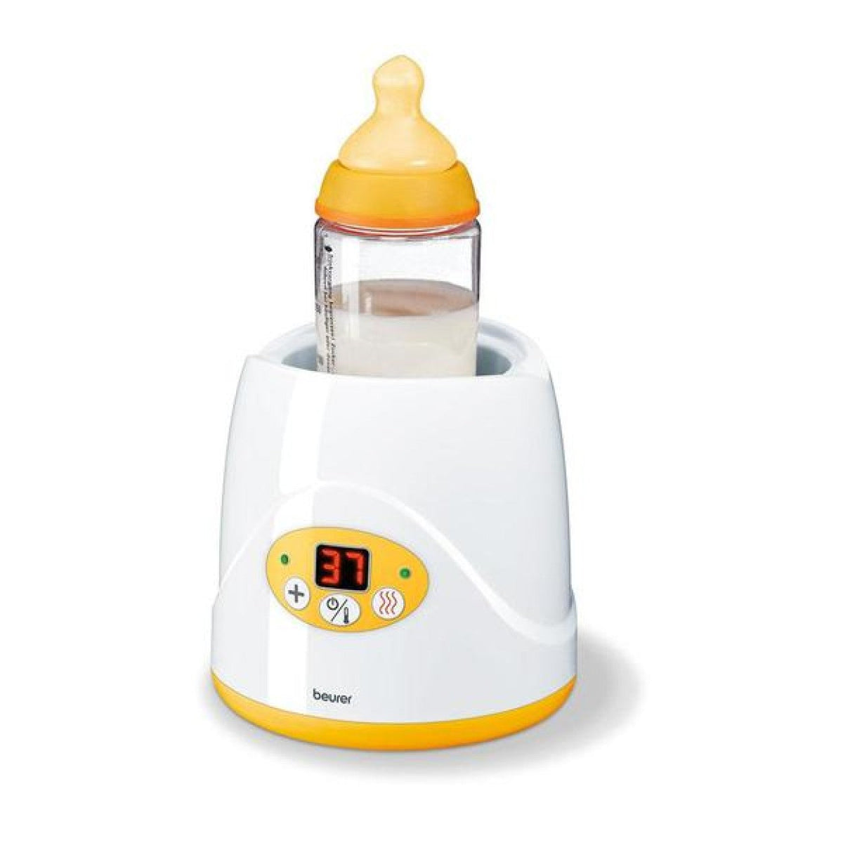 Beurer BY 52 Baby Food & Bottle Warmer | 2-in-1 | Warms Baby Food & Bottles & Keeps Them Warm