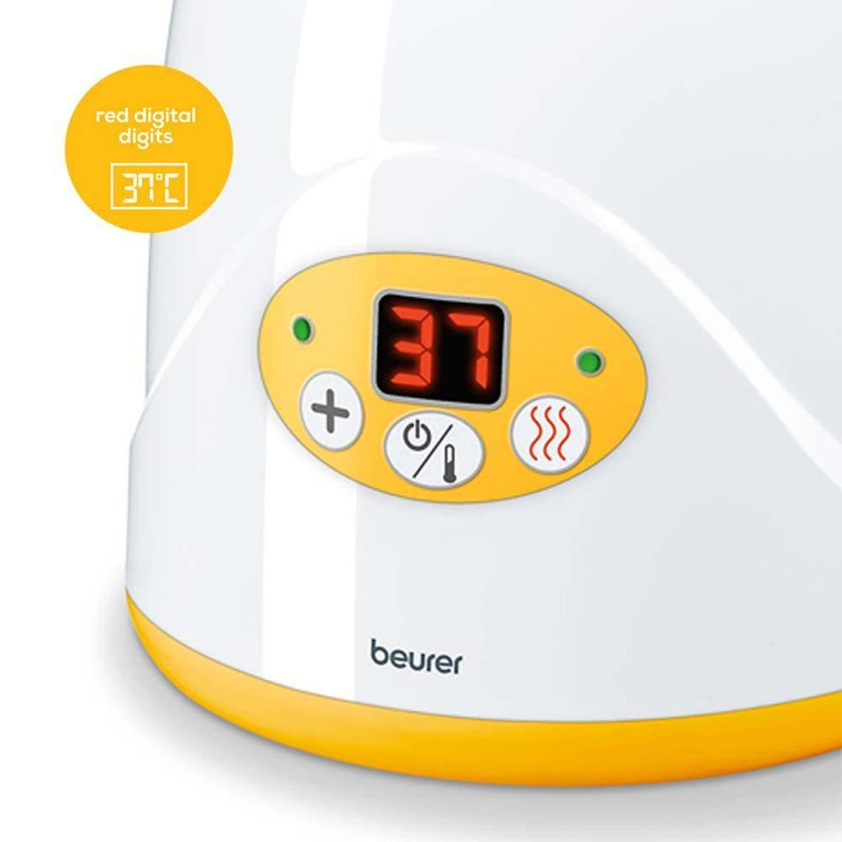Beurer BY 52 Baby Food & Bottle Warmer | 2-in-1 | Warms Baby Food & Bottles & Keeps Them Warm