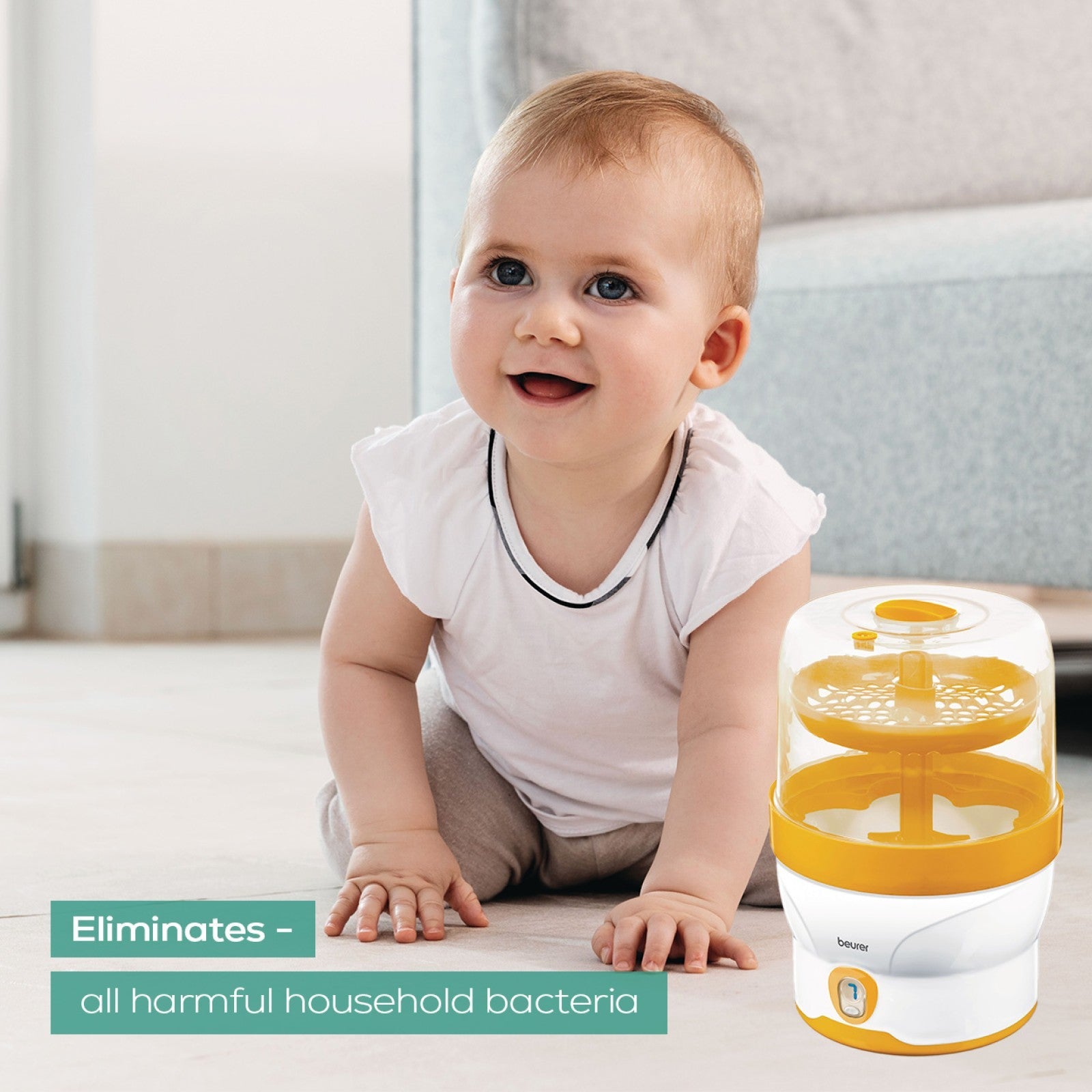 Beurer Germany BY 76 Steam Steriliser for Baby Bottles & Accessories