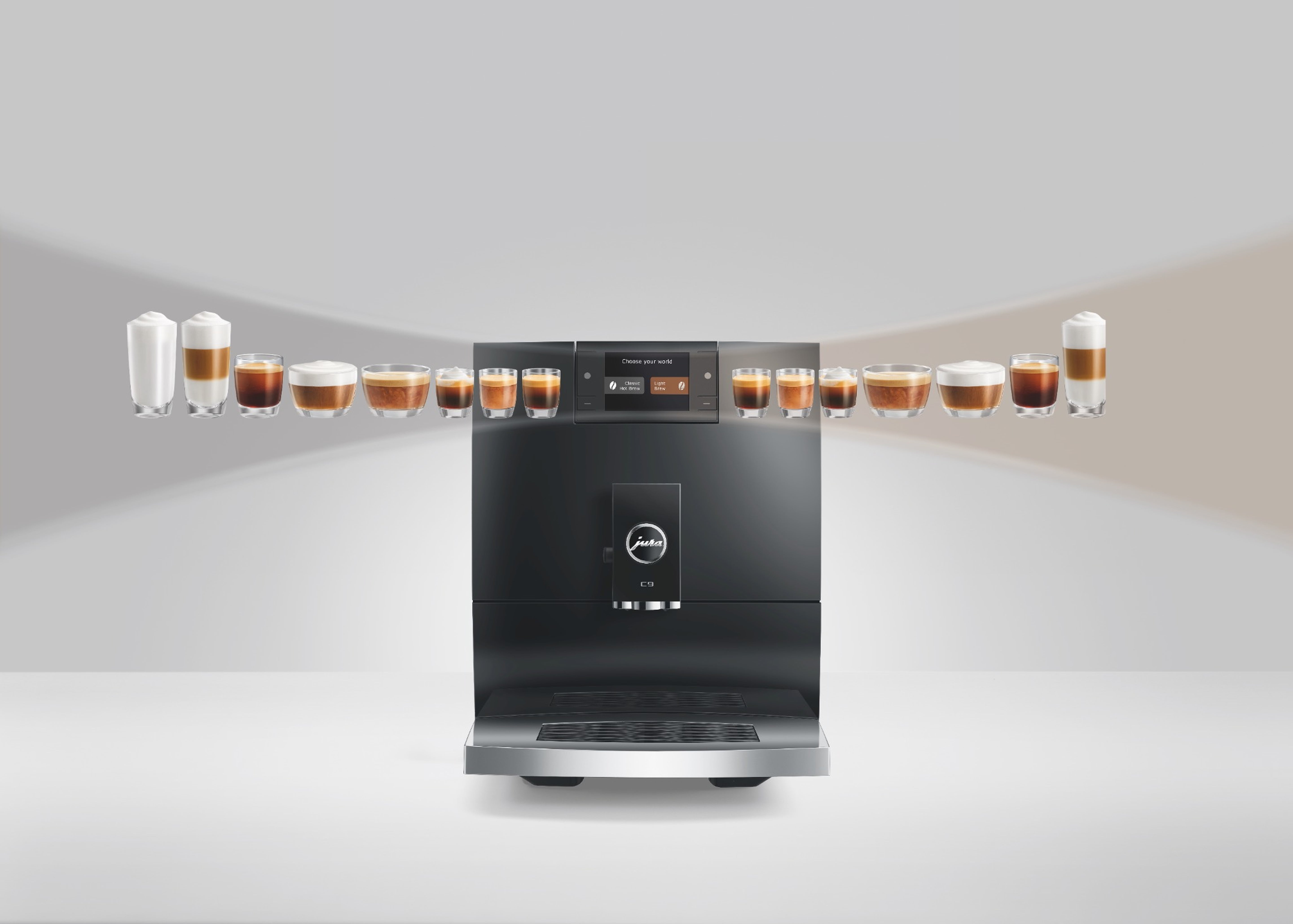 JURA C9 Piano Black Automatic Bean-to-Cup Coffee Machine 2026