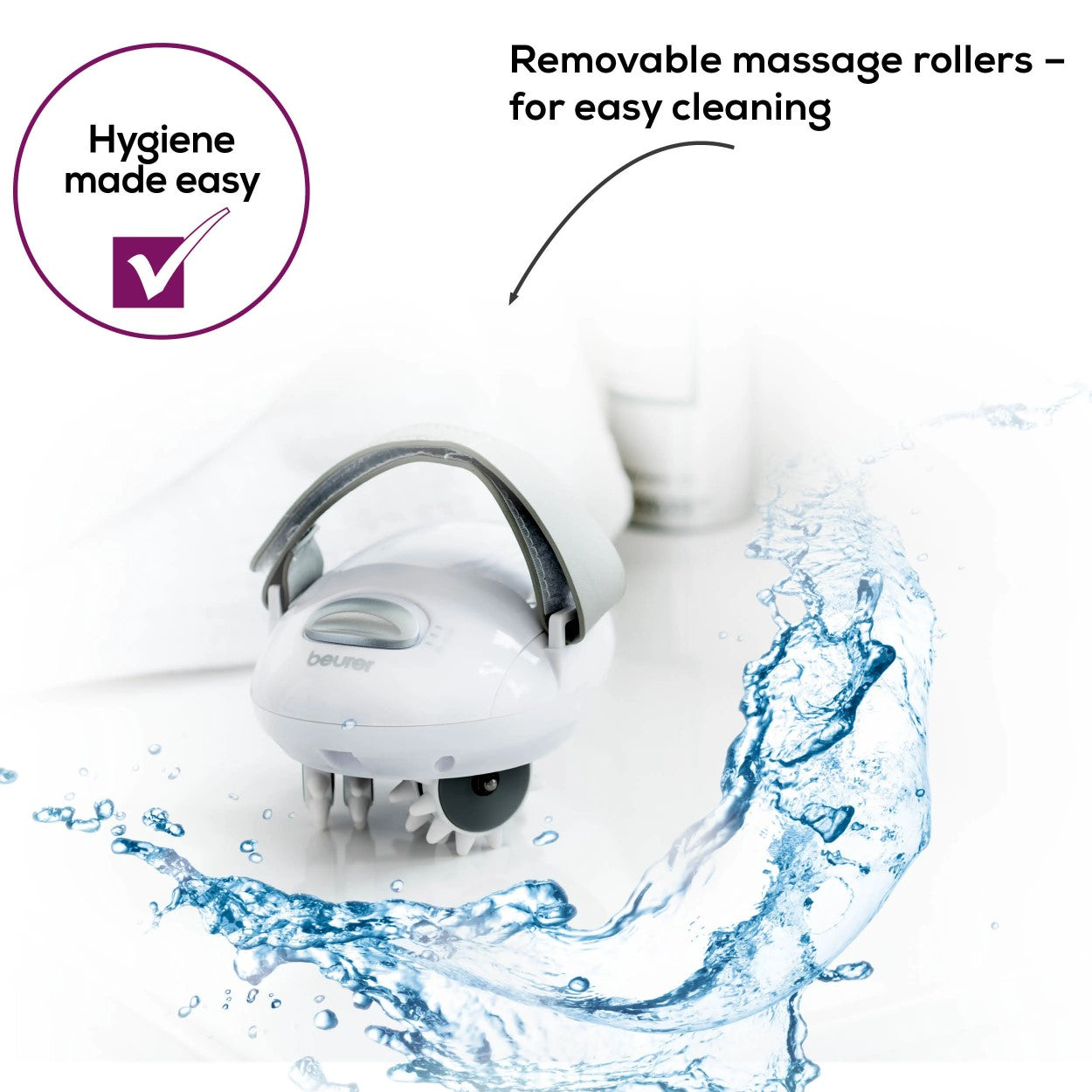 Beurer CM 50 Anti-Cellulite Massager for Firmer Skin. Mains Powered